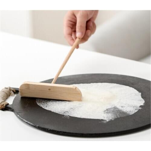 Long Handle Chinese Characteristics Bamboo Household Stall Egg Cake Scraper Omelette Shovel Kitchen Tool