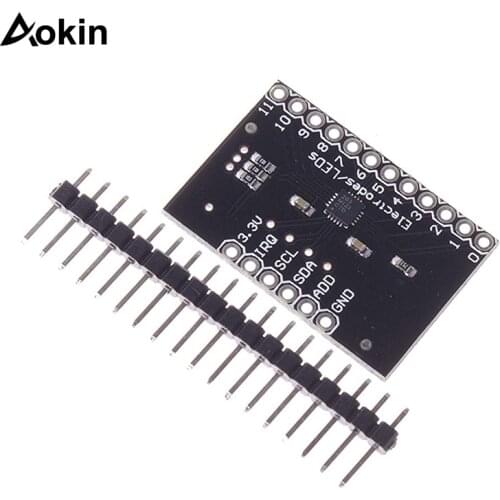 MPR121 Breakout V12 Capacitive Touch Sensor Controller Module I2C keyboard Development Board For Arduino