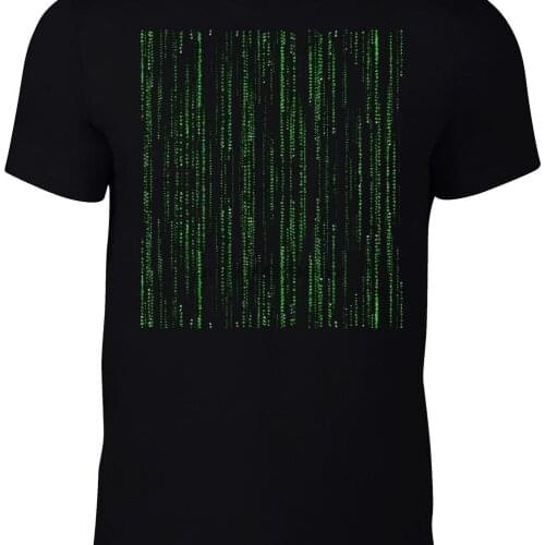 Reality Glitch Mens Programmer Code T Shirt