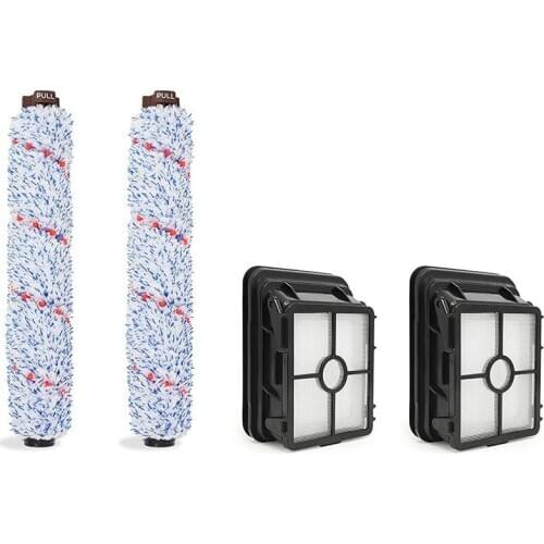 Gentle Clean Multi Surface 1868 Brush Roll And 1866 Vacuum Filter For Bissell Crosswave. Compare To Part # 1608683, 160-8683, 16