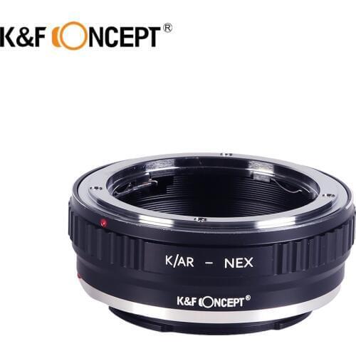 K&F CONCEPT Camera Lens Mount Adapter Ring For Konica Hexanon AR Lens to for Sony NEX E-mount Camera Body NEX NEX3 NEX5 NEX5N