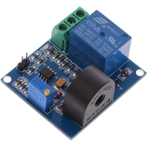 63HA 5A Overcurrent Protection Relay Module AC Current Detection Board 12V/5V Relay