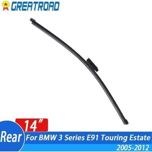 Wiper 14" Rear Wiper Blade For BMW 3 Series E91 Touring Estate 05 - 12 316i 318d 318i 320d xDrive 320i 320 xd 325i 330i