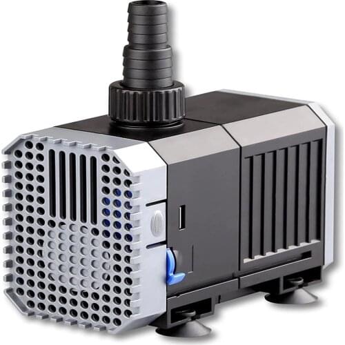 Ultra Quite Submersible Aquarium Water Pump for Fish Tank Fountain Garden Pond Rockery Adjustable Water Filter Pump 2000-2500L/h
