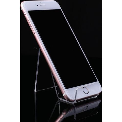 Universal Acrylic Mobile Cell Phone Holder Display Stand For Phone With PriceTag Label Storage rack F20173547