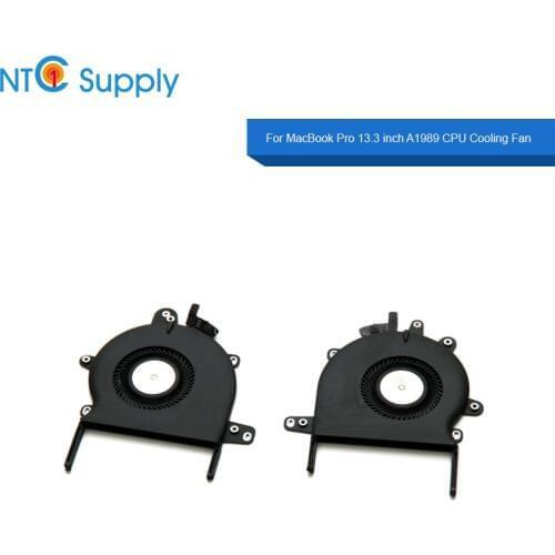 Laptop CPU Cooling Fan For MacBook Pro 13.3" A1989 Fan Left&Right set 2018 Year 100% Tested Good Function replace A1989 Fan