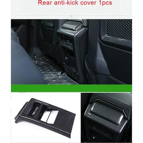 For Land Rover discovery 2015-2019 carbon fiber Rear anti-kick cover 1pc