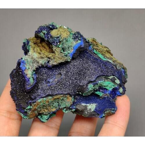 200g Natural beautiful Shiny Azurite mineral specimen crystal Stones and crystals Healing crystal Free shipping