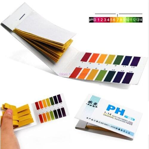 2000pcs 80 Strips/pcs PH Test Strips Full PH Meter PH Controller 1-14st Tester Paper Indicator Litmus Paper Water