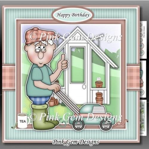 2020 Gardening Cutting Dies Dad Father Brithday Layering Die Photo Album Embossing Die Anniversary Paper Cards Making