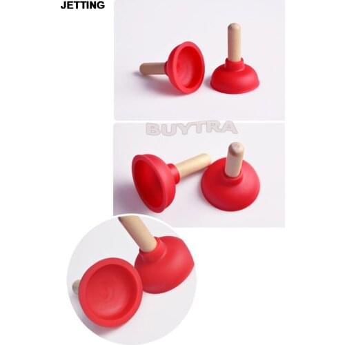 6PCS BEST Light 6X Plunger Holder Sucker Toilet Type Wood Stand For Cell Phone Drop Shipping