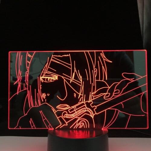 Anime 3D Lamp Attack on Titan Hange Zoe Light for Bedroom Decoration Kids Gift Attack on Titan LED Night Light Hange Zoe