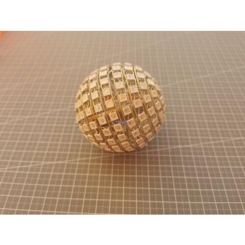RGB Open Source Project WS2812 Infinite Colorful Light Ball DIY Electronic Material Kit