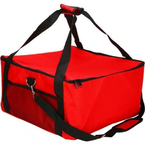 Large 16 Inch Pizza Cake Delivery Bag Outdoor Camping Picnic Package Insulated Thermal Food Storage Holder Bags Lunch Box Bag