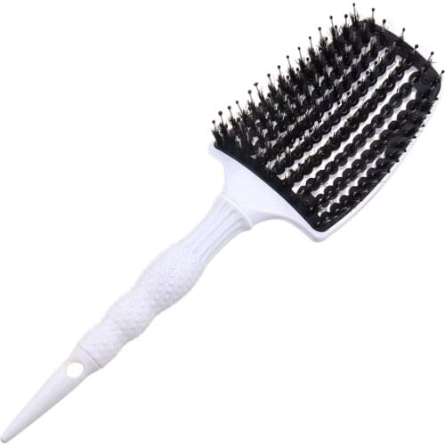 Large Curved Vent Hairbrush Comb for Detangling Blow Drying Scalp Massage