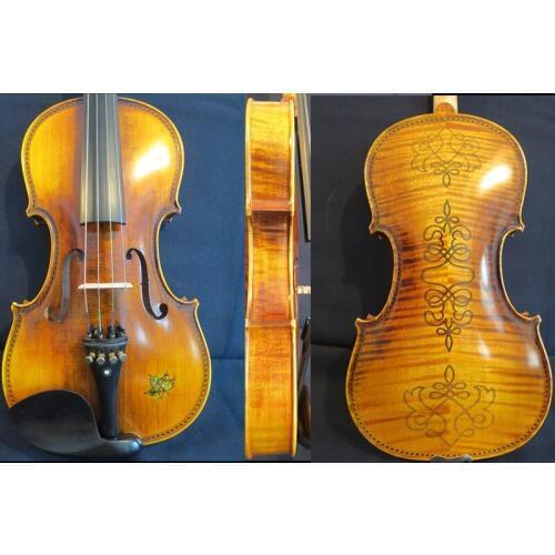 Strad style SONG Brand Maestro 15 1/2" viola,Great sound,carving back #12062