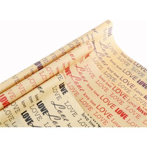 Florist Bouquet Wrap Newspaper Paper Material Flower Wrapping Paper Gift Packaging For Christmas&Party Thanksgiving