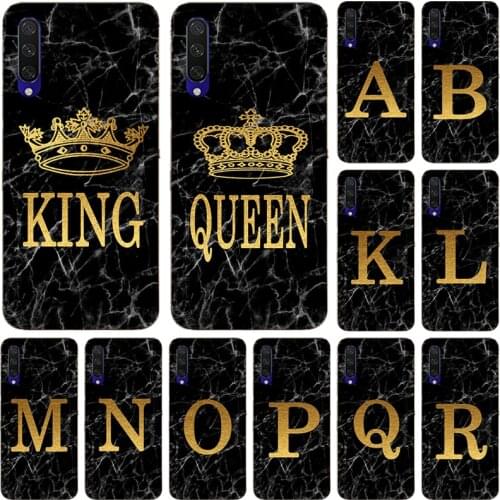 Phone Case For Wiko View 5 Plus 4 Lite 3 View4 View5 View3 Pro Lite Marble Golden alphabet background Soft Print Cover Fundas