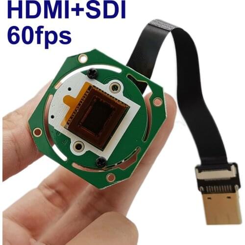 HDMI 3G SDI 1/1.8 Sony IMX385 0.0001lux 150DB WDR CCTV Micro Industrial Camera EX HD-SDI 1080P 1080i 60fps SDI Camera