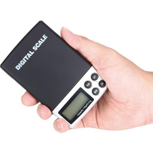 1000g x 0.1g Mini Pocket Digital Scales Balance Electronic Kitchen Scales Gold Sterling Silver Jewelry Scales