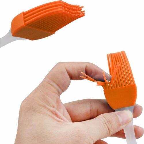 Pizza Brush Silicone Baking Bakeware Bread Cook Pastry Oil Cream Tool Basting Brush Oven Tool Kitchen Cooking