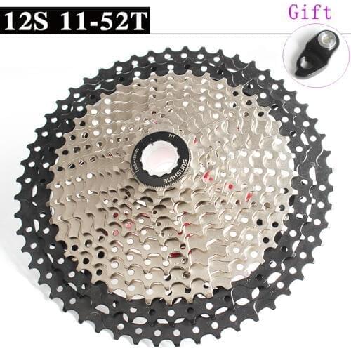 SUNSHINE-SZ New 12 Speed 50/52T Mountain Bike Card Flywheel Bicycle Flywheel Cycling 11-52T/11-50T
