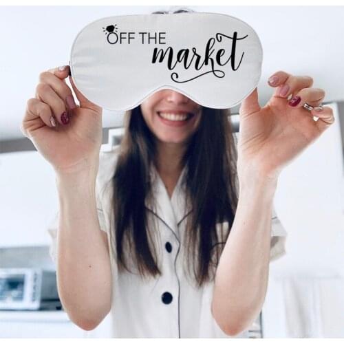 Off the market Just Engaged wedding Engagement bachelorette hen Party Bridal shower Wife Bride to be decoration gift present