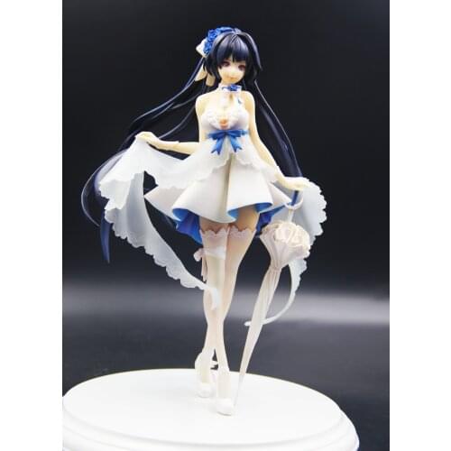 Japan Anime Honkai Impact 3 Raiden Mei Mmihoyo Wedding Dress PVC Figure Figurine 23cm Toy Model Statue New With Box