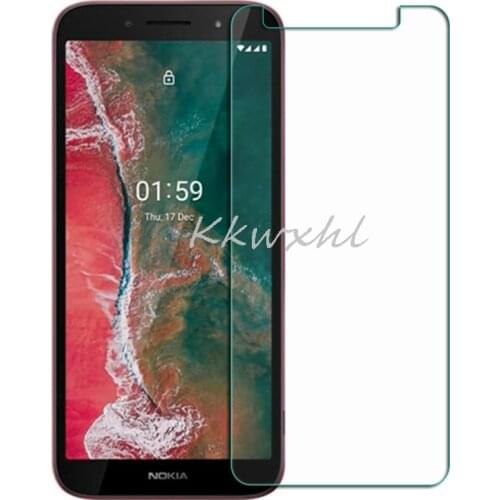 For Nokia C1 Plus 5.45" Screen Protective Tempered Glass ON TA-1312 Protector Cover Film