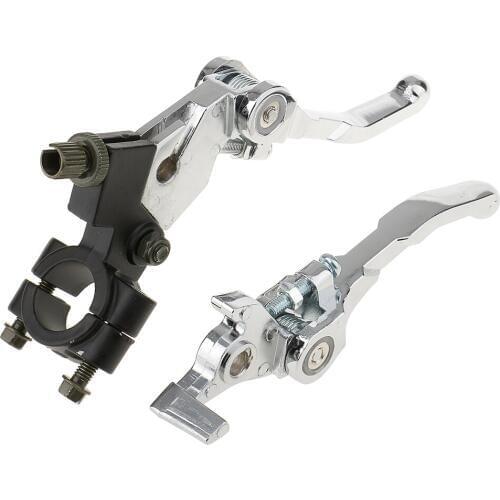 1 Pair 22mm Handlebar Brake Clutch Lever Grip Replacement Motorcycle