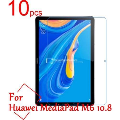 10pcs Ultra Clear/Matte/Nano anti-Explosion M6 LCD Screen Protector cover For Huawei MediaPad M6 8.4" 10.8" tablet film