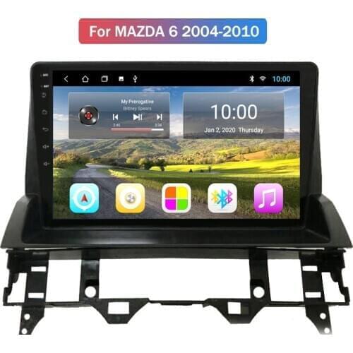For Mazda 6 2004 2005 2006 2007 2008 2009 2010 Car Reversing Image Car Android Smart GPS Navigation 2G+32G central multimidia
