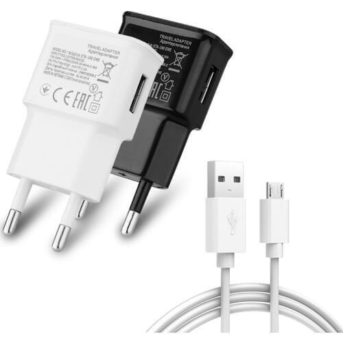 Micro USB Cable Wall Plug Fast Phone Charger For Xiaomi Redmi note 5 pro 4x 5a prime 3S Charging Charge For Meizu ASUS Adapter