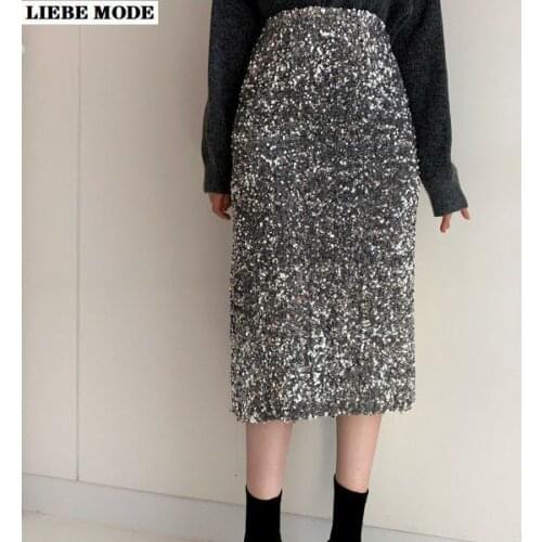 Женские юбки с высокой талией LIEBE MODE China At AliExpress