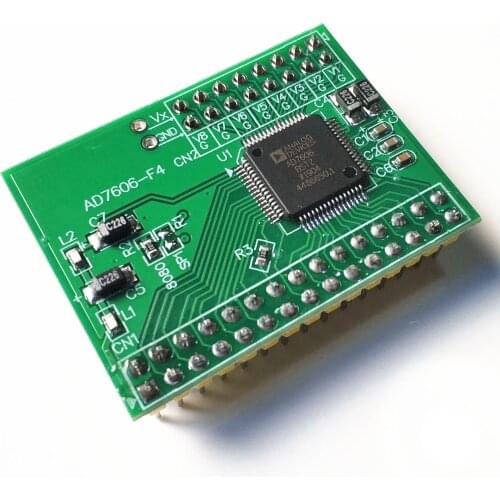 1pcs 16Bits ADC 8CH Synchronization AD7606 DATA Acquisition Module 200Ksps