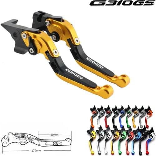 Latest Motorcycle CNC brakes Clutch Lever For BMW G310 GS G310GS G310R 2017 2018 Top Quality