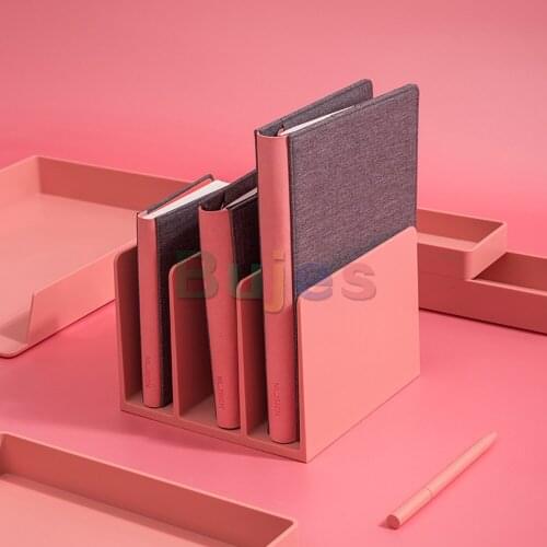 Nusign Book Bezel Three-space Design Book Stand Sorting Documents Stand Bookshelf File Storage Desk Organizer Supplies