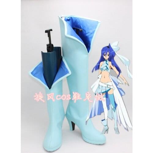 Symphogear Kazanari Tsubasa Cosplay Boots Shoes Halloween Carnival Cosplay Costume Accessories Custom Made