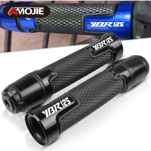 Motorcycle handlebar grip handle bar Motorbike handlebar grips FOR Yamaha YBR125 2005-2016 2015 2014 2013 2012 2011 2010 2009