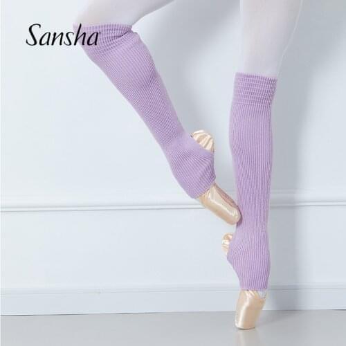 Sansha Autumn Winter Knitted Leg Protector 50CM Length Dance Knitwear Warm Series KT002