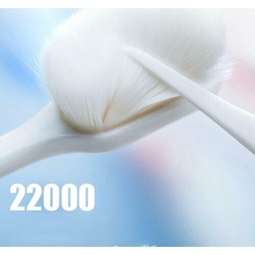 1pc Million Fiber Toothbrush Ultra-fine Soft Hair Wave Nano Brush Portable Travel Cleaning Tooth Brush Dental Oral Care