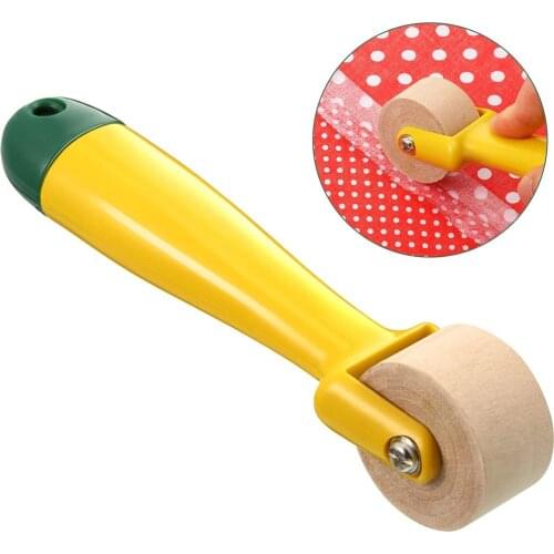 Seam Roller Sewing Notion Pressing Wheel for Quilting Sewing Print Ink Wallpaper Roller Home Decoration Tool Mini Quilting Press