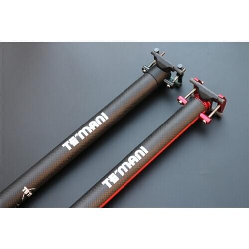 TEMANI bike full carbon seatpost T800 33.9/34.9*580MM 340g