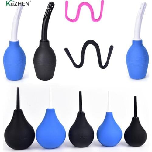 Unisex Vaginal Clean Rectal Syringe 1 Cleaner Douche Colon System Colonic Irrigation Anal Cleaner Medical Material Enema Bulb
