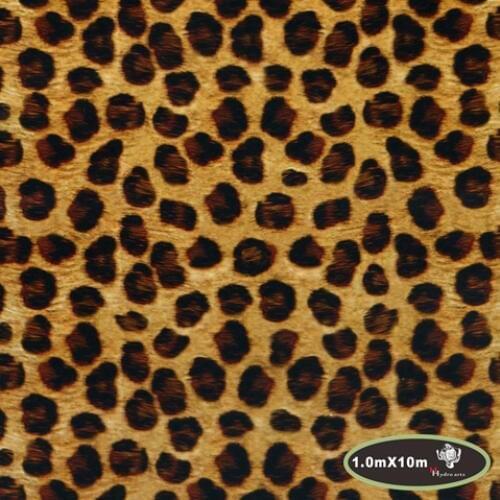 High quality leopard print water/ hydro transfer printing film hydrographics printing film,aqua print film 1m*10m HTM-12740