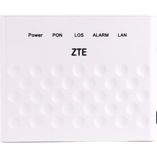 High quality ZTE F601 ONT ONU GPON FTTH Modem opticl line termical EchoLife GE gpon terminal f601 Interface English GPON Termina