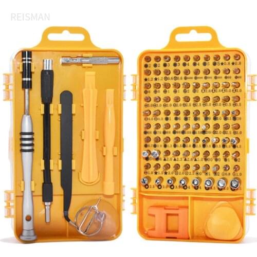 108 in 1 Sets Screwdriver SetMulti-function Computer PC Mobile Phone Cell Phone Digital Electronic Repair Device Home Tools bit