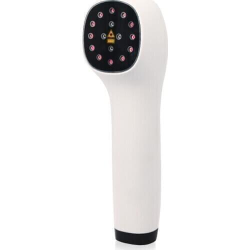 12pcs 650nm 4pcs 808nm Cold Laser Therapy Device LLLT Physical Therapy Reduce Body Pain Red Light Therapy Acupuncture