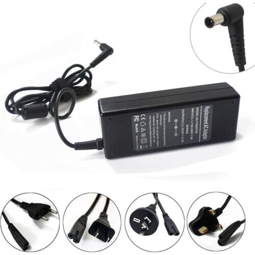 19.5V 90W AC Adapter Battery Charger Power Supply Cord For Sony Vaio VGP-AC19V23 VGP-AC19V34 VGP-AC19V10 VGN-SZ160 VGN-SZ160P