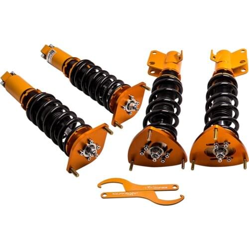 24 Adj. Damper Coilover Struts Shock Suspension Kit For Subaru Impreza 2008-2011